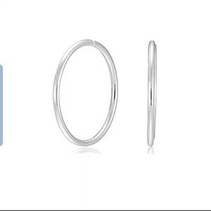 Sterling silver 925 nose rings 2 pc